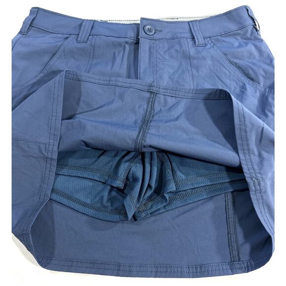 World Wide Sportsman Women’s Size 10 Blue Nylon Spandex Skort Activewear - Picture 4 of 7